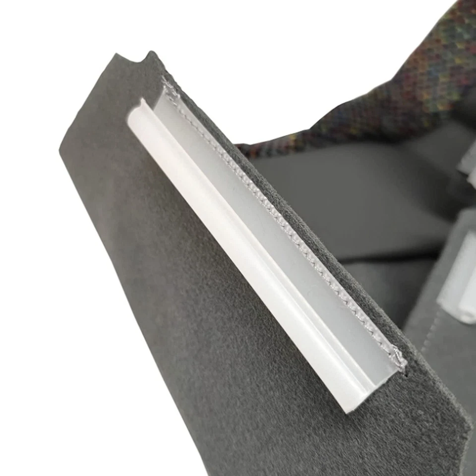 Cubierta de asiento de tela inferior del conductor gris oscuro para Dodge Ram 1500 2500 3500 1998-2002 Foto 4 de 4