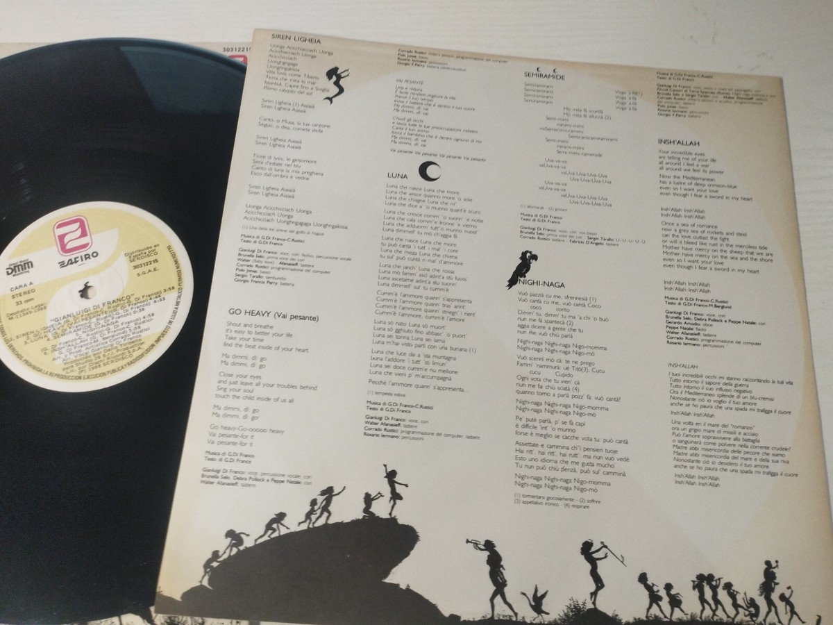 Gianluigi Di Franco 1988 Zafiro 30312215 - Vinyl LP 12