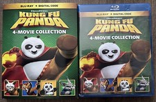 DreamWorks KUNG FU PANDA: 4-Movie Collection Blu-ray  Digital W/Slipcover