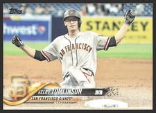 2018 Topps #380 Kelby Tomlinson