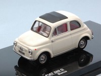 Vitesse 1/43 Fiat 500D 1965 Weiss Modellbau Statisches Modell Diecast