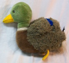 Dakin 1982 VINTAGE MALE MALLARD DUCK 9" Plush Stuffed Animal Toy