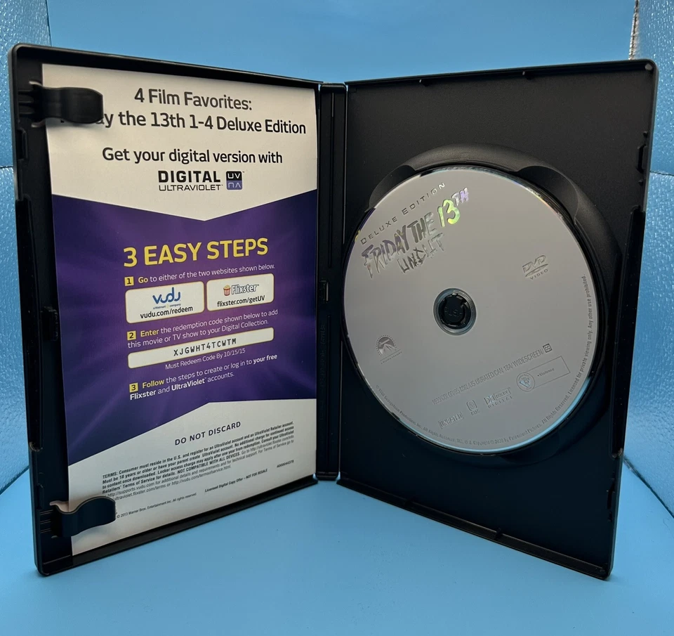 Friday The 13th 1-4 Deluxe Editions - Image 3 of 4