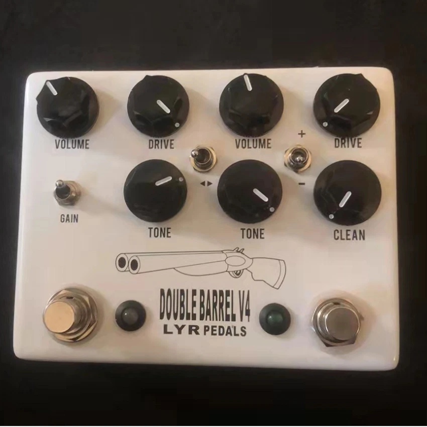 for JHS 1:1Clone Double Double Barrel V4 Overdrive Guitar Effects