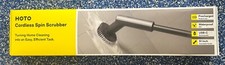 HOTO Cordless Spin Scrubber 2.5 N M torque six brush heads IPX7 waterproof - New