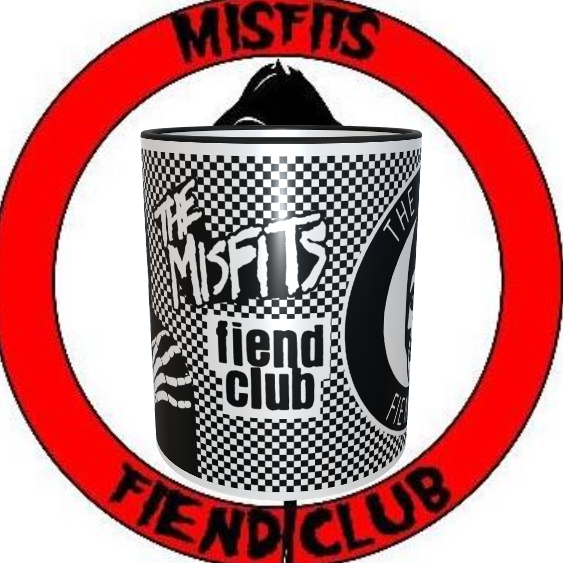 Misfits Fiend Club 11oz  Coffee Mug  NEW Dishwasher Safe