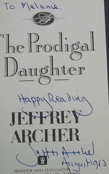 Archer, Jeffrey .. The Prodigal Daughter