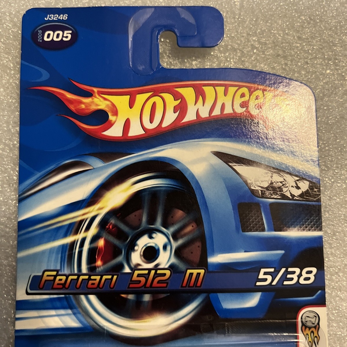 Hot Wheels 2006 #005 First Editions #5 of 38 Ferrari 512 M Red