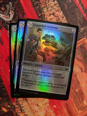 MTG Card : (3x) Expanded Anatomy (Strixhaven: School of Mages) FOIL | eBay