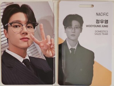 ATEEZ x NACIFIC WELCOME TO NACIFIC OFFICE OFFICIAL PHOTO CARD ID
