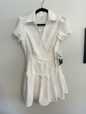 NWOT Love, Nickie Lew Ivory Wrap Skort, Spring/Summer Fun