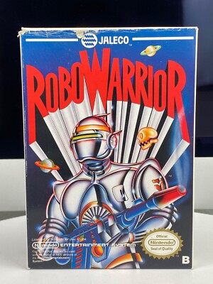 ROBO WARRIOR Nintendo NES Sammler Zustand PAL (First Print, HangTab Edition)