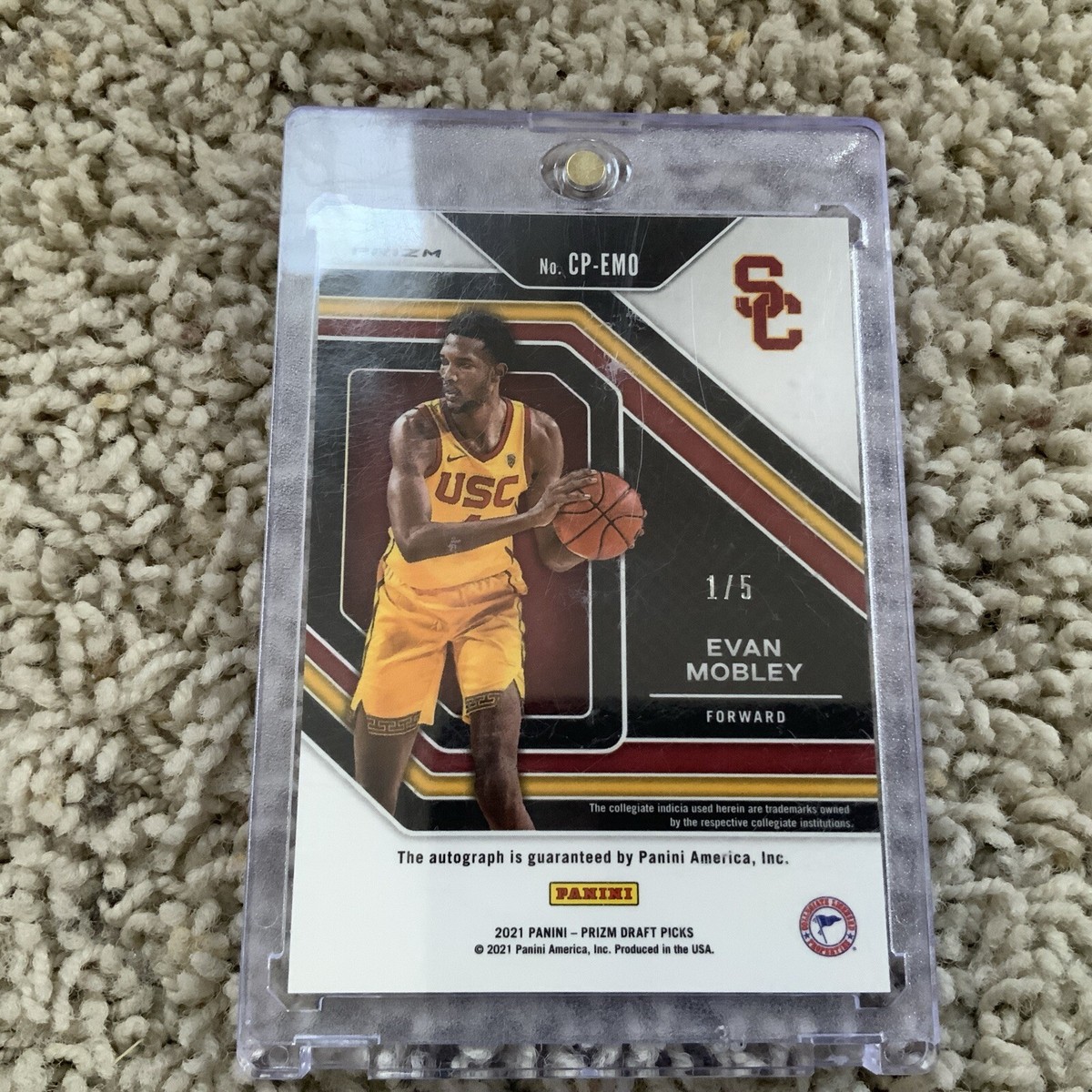 その他 Evan Mobley RC Auto panini 2021-22 Panini Photogenic Evan Mobley Auto Autograph RC Rookie