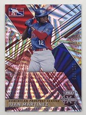 Juan Martinez 2019 Panini Elite Extra Edition Aspirations Red /150 #206