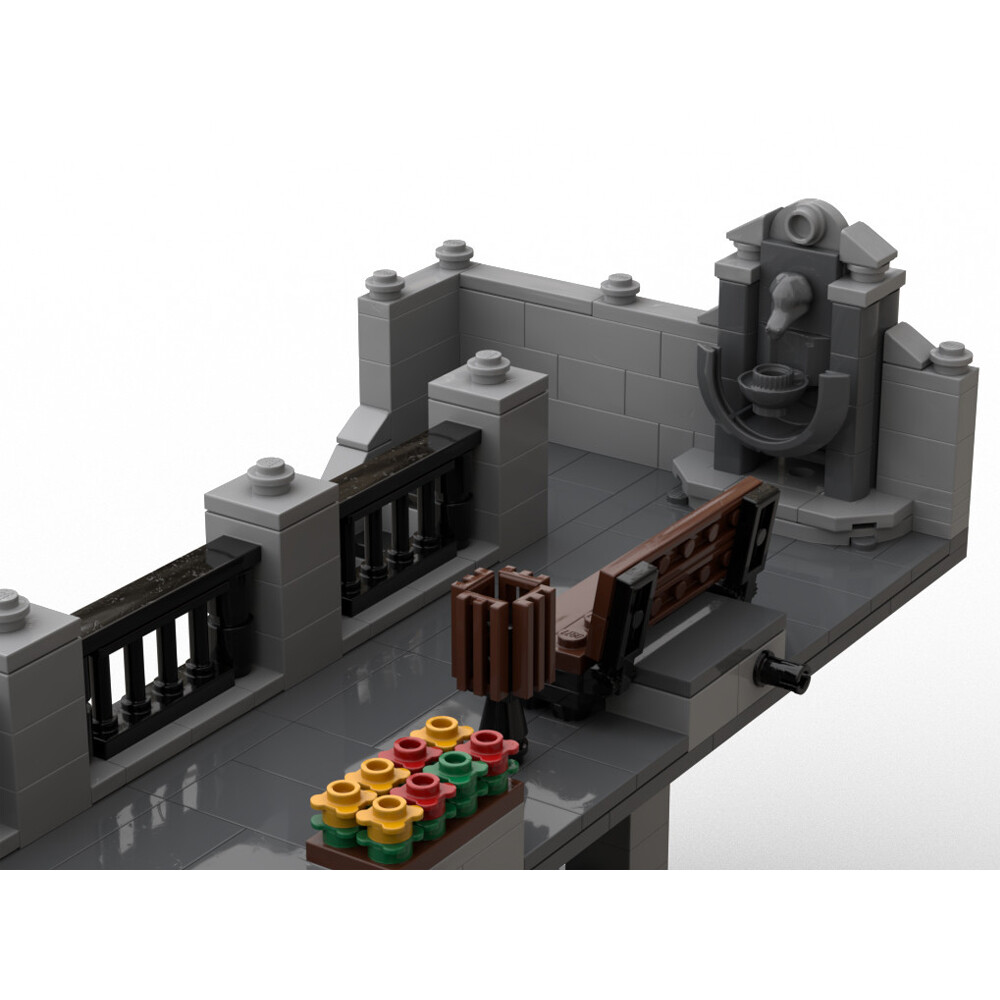 MOC: Modular Parisian Promenade Complete Set Modular Building 3725 Pieces