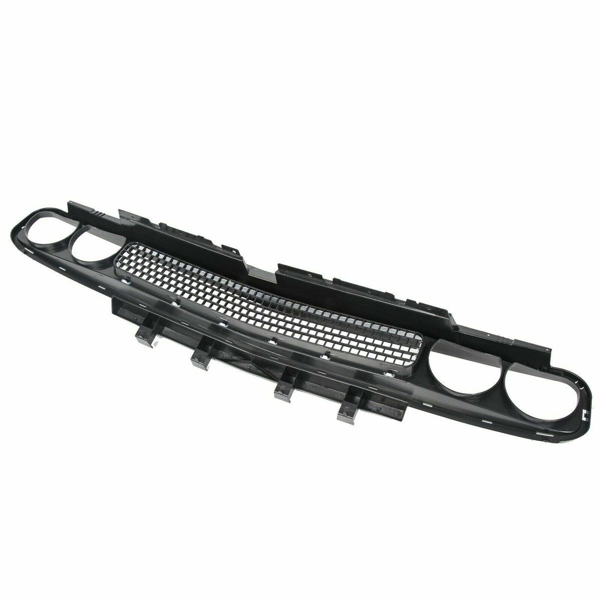 フンテラール2008 2008-2014 Dodge Challenger Front Bumper Grille Black w/ Chrome