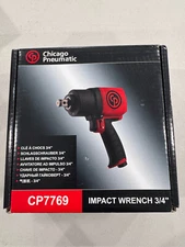 NEW Chicago Pneumatic CP7769 Air Impact Wrench 3/4" Drive 6500 RPM 1400 ft lb