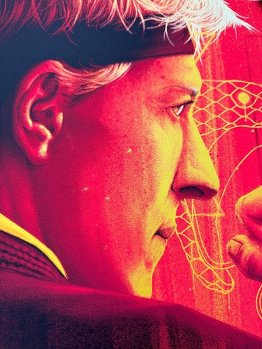 Matt Ryan Tobin - Cobra Kai Karate Kid limitiertes Filmposter Kunstdruck Brandneu in OVP Mondo - Bild 4 von 7