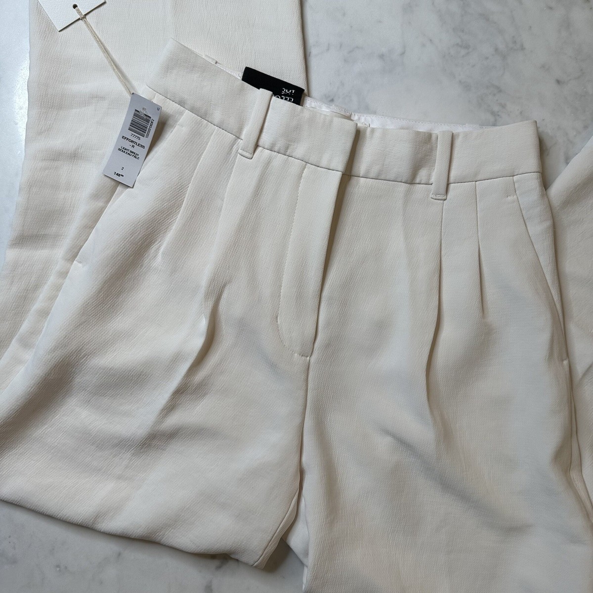 Aritzia Wilfred The Effortless Pant - Light Birch / Size 2