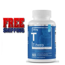 Essential Elements T-Hero Health Supplement Enhance Energy Performance 60Capsule
