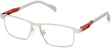 Adidas SP5023 017 Silver Metal Optical Eyeglasses Frame 54-15-140 OR 5023 SP RX