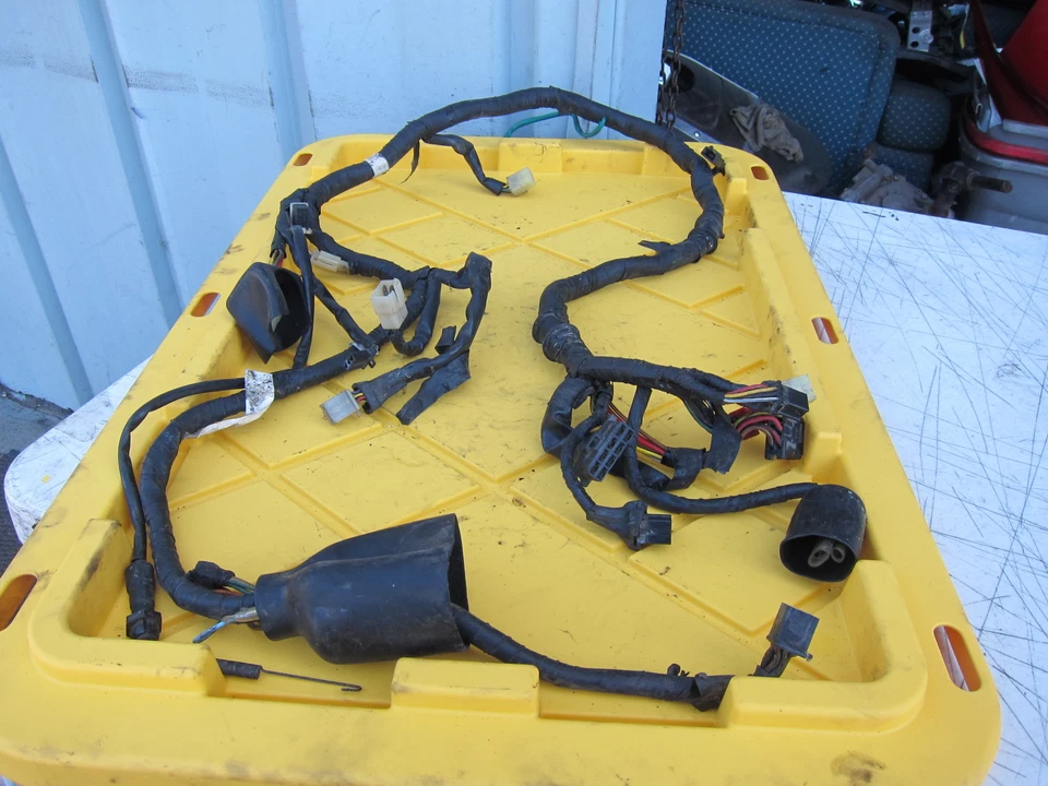 Honda Nighthawk 700S 1986 CB700SC OEM motor principal arnés de cableado motor telar de cable Foto 3 de 4