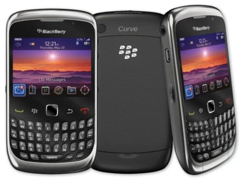 BlackBerry Curve 9300 Telefon komórkowy GSM 3G 8MP Kamera WiFi Qwerty Smartphone - Zdjęcie 1 z 13