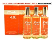 Lot of 3 Pc - Jovan Musk by Jovan 3.25 oz Cologne Sp, concentrated For Women