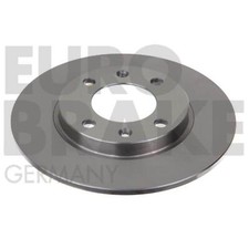 2x Bremsscheiben hinten Ø247 mm Voll geölt für Peugeot 206 CC Citroën Xsara 2D