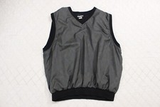 Vintage Roche men size XXL forest green geometric sleeveless golfing vest