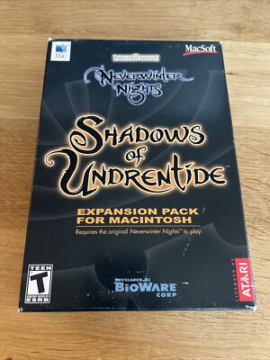 Shadows of Undrentide Expansion Pack for Mac (Neverwinter Nights)