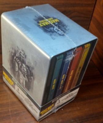 Mad Max Anthology 4K Steelbook-NEW-EU IMPORT-Free Box SHIPPING with Tracking