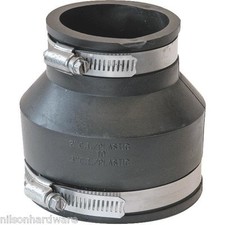 20 - Fernco Rubber 2" X 3" Flexible PVC Sewer Drain Vent Pipe Coupling Coupler