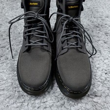 Martens Leather Upper Gray Boots for Men for Sale Shop New