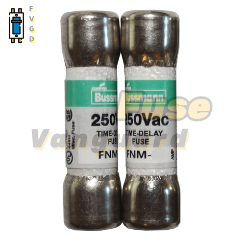 1 PZ BUSSMANN FNM-4 FNM4 4A 250 V TIME DELAY Fusibile - Foto 2 di 3