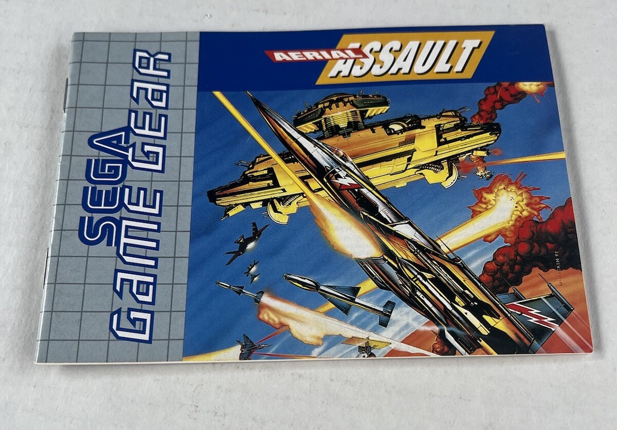 Aerial Assault (Sega Game Gear, 1992) for sale online | eBay
