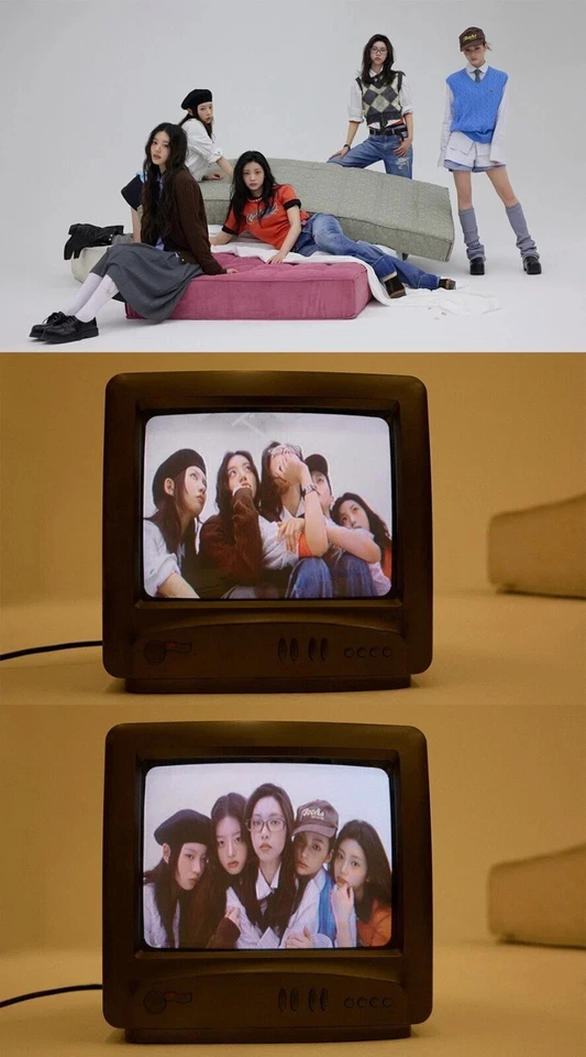 ILLIT [BOMB] 3rd Mini Album CD-R+Lenticular Foto Buch+4 Sticker+Poster+2 Karte - Bild 3 von 4