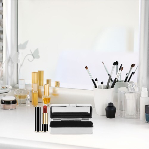 2 Pcs Lipstick Holder with Mirror for Handbag Organizer Case Gloss eBay