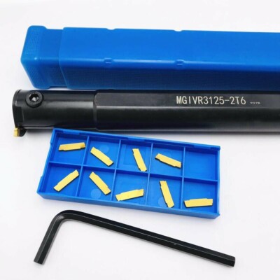 25mm MGIVR3125-2 Grooving Cut-Off lathe tool holder+ MGMN200-G carbide insert