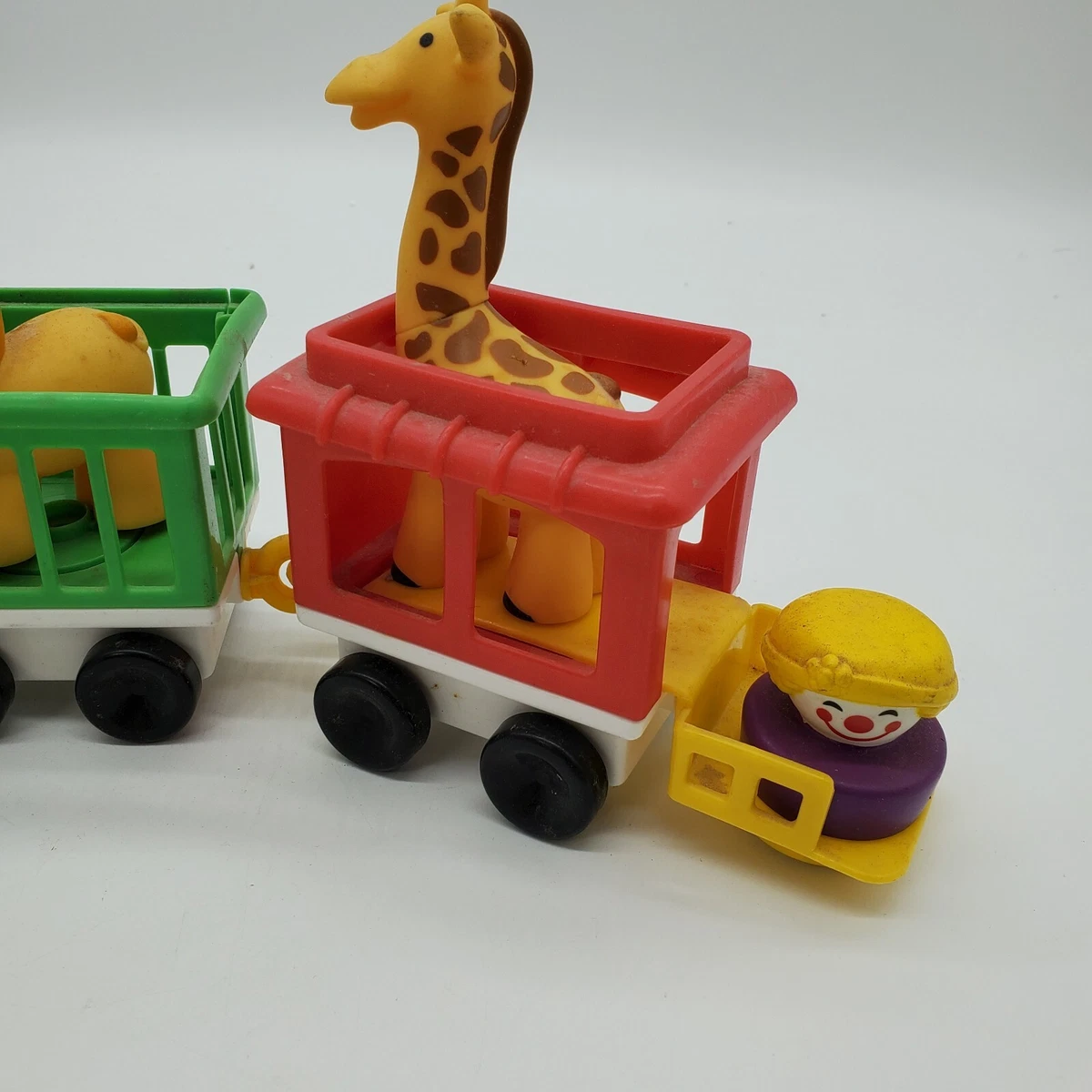 Fisher price circus train animals sales