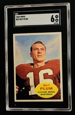 1960 Topps - Milt Plum #22