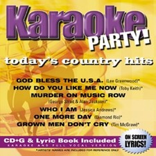 Karaoke Party Today's Country Hits Audio CD Brand New Sealed