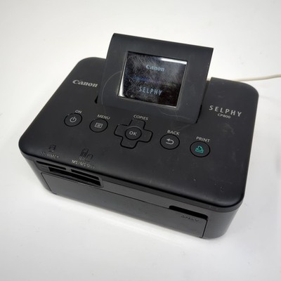 Compact Photo Printer Canon SELPHY CP800 Black w/ AC Adapter - Tested *READ*