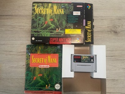 Nintendo Secret of Mana Super Nintendo SNES PAL OVP & Handbuch