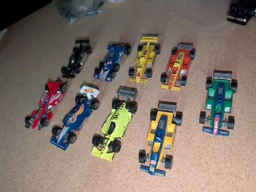 Vintage Hot Wheels F1 Formula 1 Kart Racing  Lot Loose Combined Ship