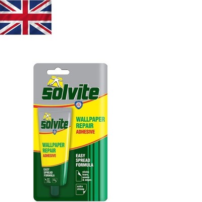 Quick Fix Tapetenreparaturkleber 56g - Solvite extra starke Cremeformel