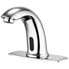 Touchless Bathroom Sink Faucet Automatic Motion Sensor Hands Free Faucet
