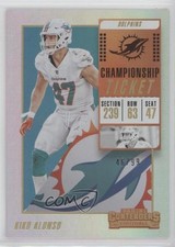 2018 Panini Contenders Championship Ticket 46/99 Kiko Alonso #44 12in