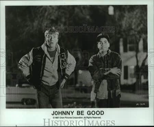 1987 Press Photo Film scene from "Johnny Be Good" - lrp13930