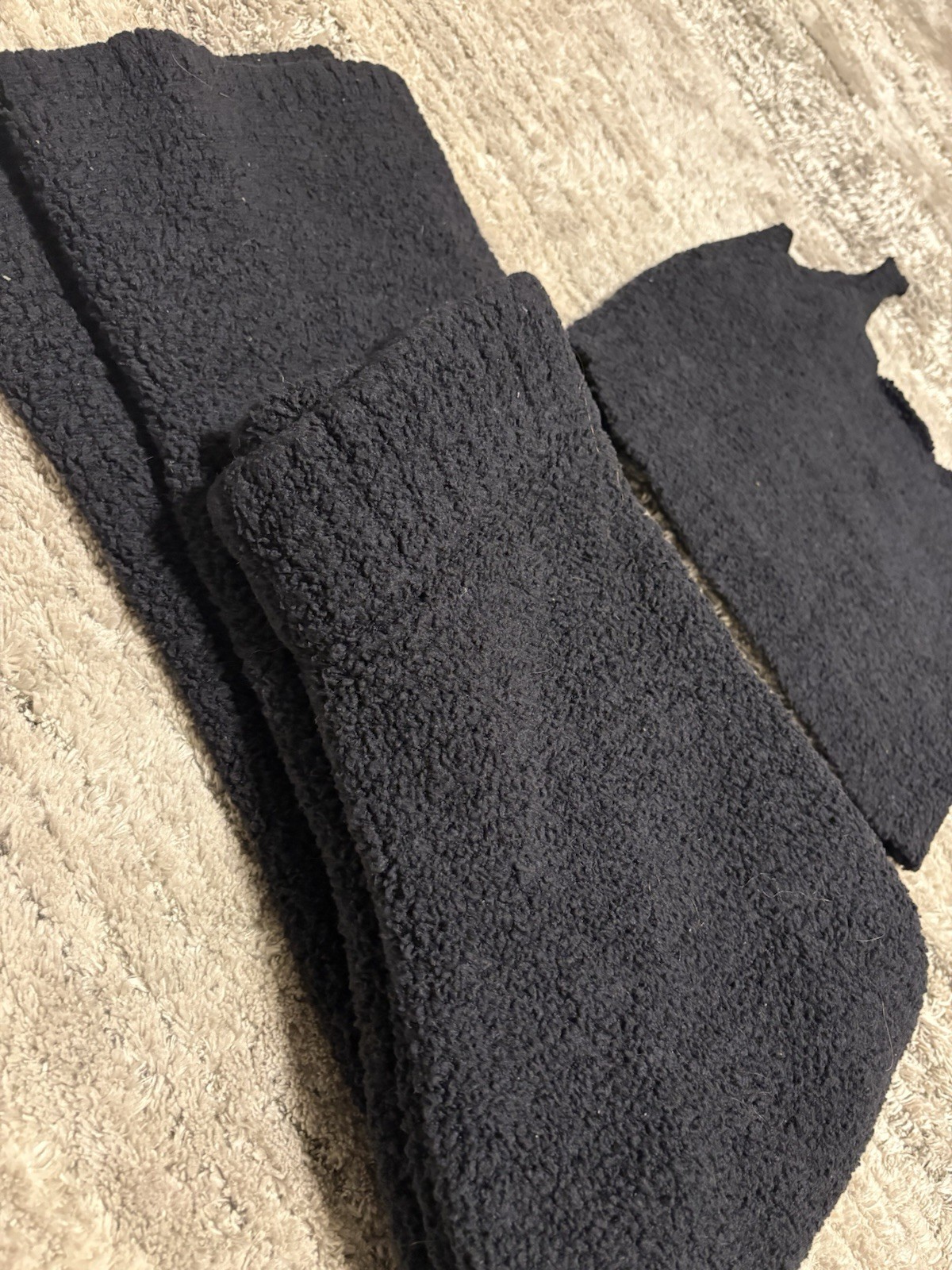 SKIMS matching Set Size Small Solid Black Women’s - image 2